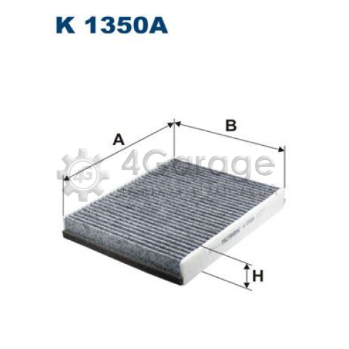 FILTRON K1350A Фильтр воздух во внутренном пространстве