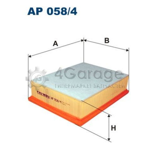 FILTRON AP0584 Воздушный фильтр