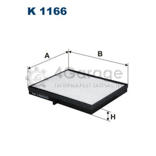 FILTRON K1166 Фильтр воздух во внутренном пространстве