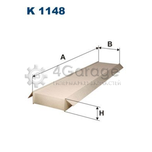 FILTRON K1148 Фильтр воздух во внутренном пространстве