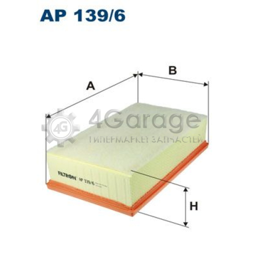 FILTRON AP1396 Воздушный фильтр