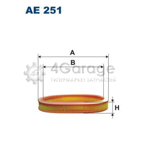 FILTRON AE251 Воздушный фильтр