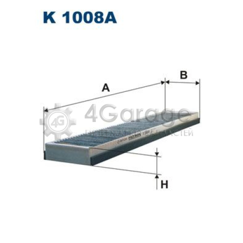 FILTRON K1008A Фильтр воздух во внутренном пространстве