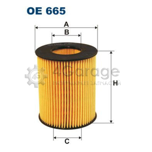 FILTRON OE665 Масляный фильтр