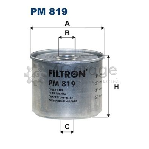 Топливный фильтр FILTRON PM819 в Ростове-на-Дону