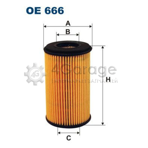 FILTRON OE666 Масляный фильтр