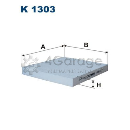 FILTRON K1303 Фильтр воздух во внутренном пространстве