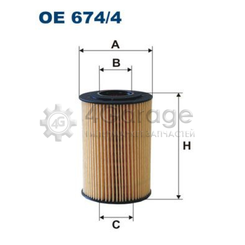 FILTRON OE6744 Масляный фильтр