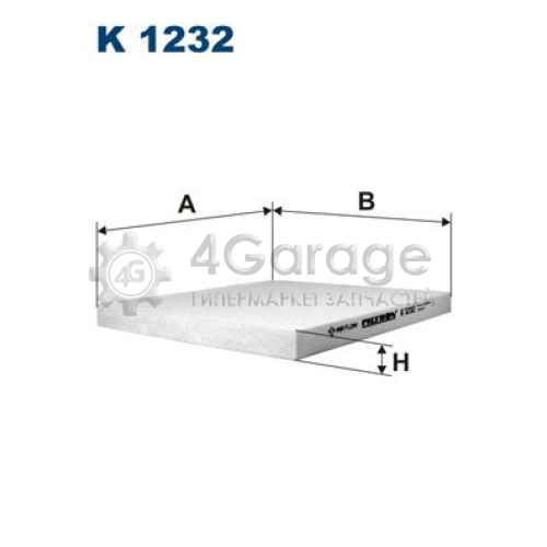 FILTRON K1232 Фильтр воздух во внутренном пространстве