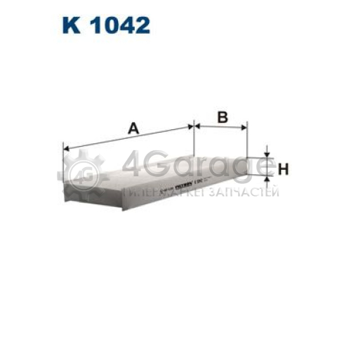 Фильтр воздух во внутренном пространстве FILTRON K1042 в Ростове-на-Дону