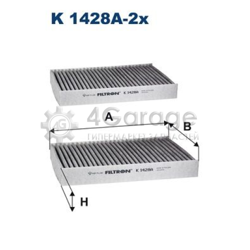 Фильтр воздух во внутренном пространстве FILTRON K1428A2x в Москве