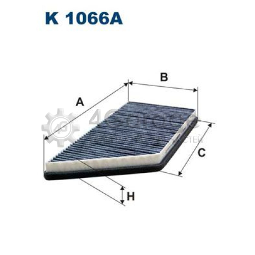 FILTRON K1066A Фильтр воздух во внутренном пространстве