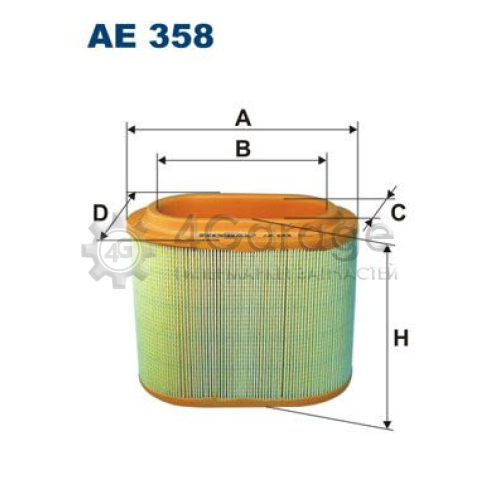 FILTRON AE358 Воздушный фильтр