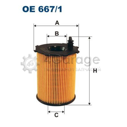 FILTRON OE6671 Масляный фильтр