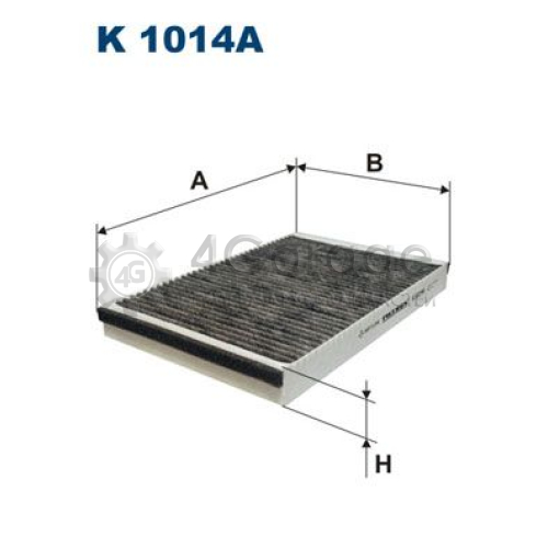 FILTRON K1014A Фильтр воздух во внутренном пространстве