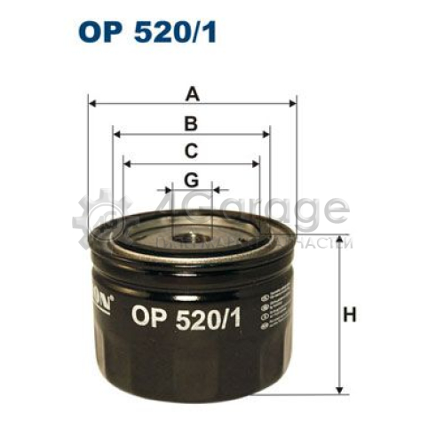 FILTRON OP5201 Масляный фильтр