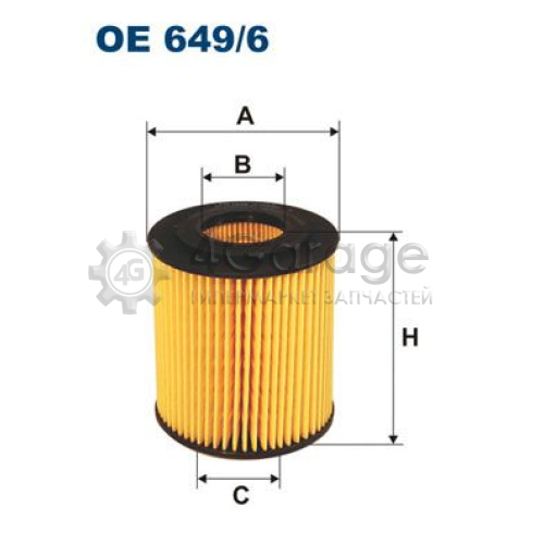 FILTRON OE6496 Масляный фильтр