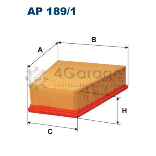 FILTRON AP1891 Воздушный фильтр