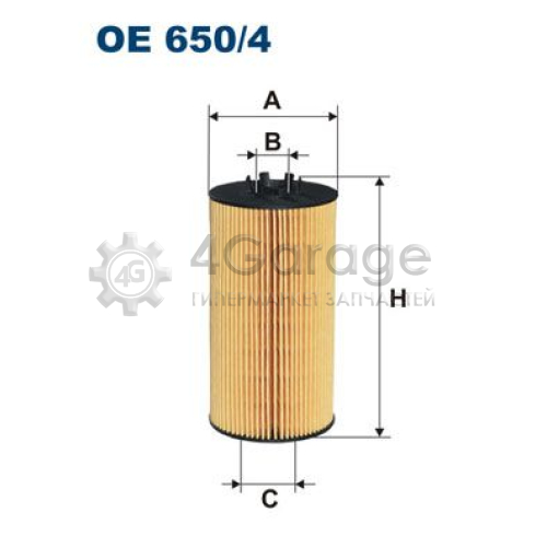 Масляный фильтр FILTRON OE6504 в Нижнем Новгороде