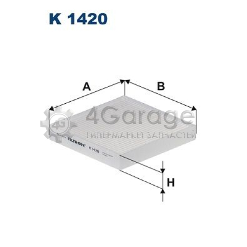 FILTRON K1420 Фильтр воздух во внутренном пространстве