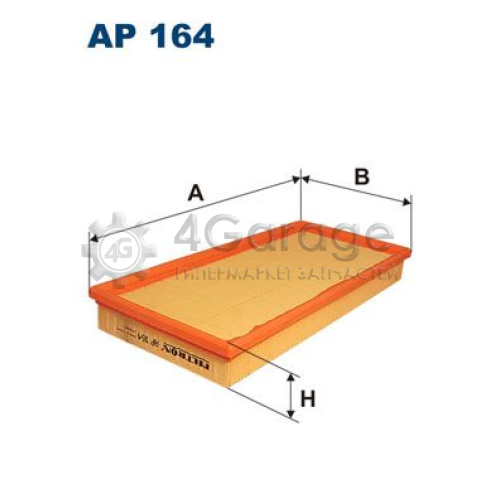 FILTRON AP164 Воздушный фильтр