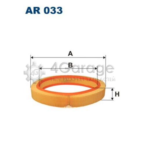 FILTRON AR033 Воздушный фильтр