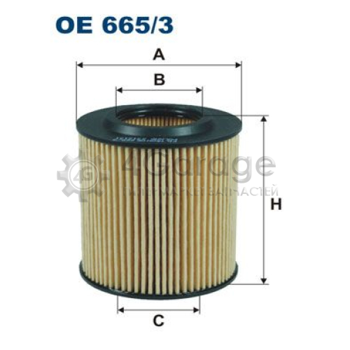Масляный фильтр FILTRON OE6653 в Ростове-на-Дону