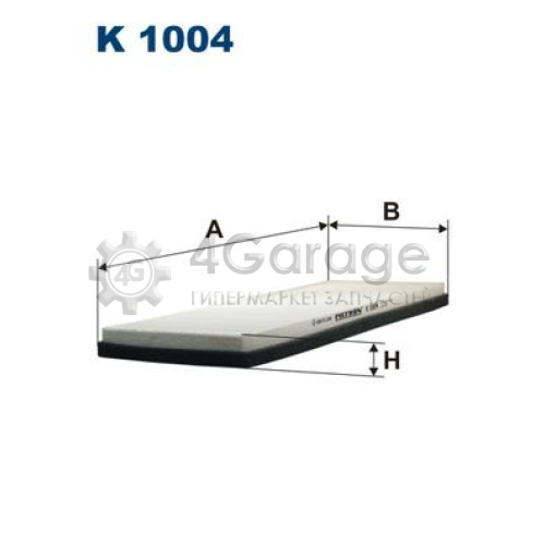 FILTRON K1004 Фильтр воздух во внутренном пространстве