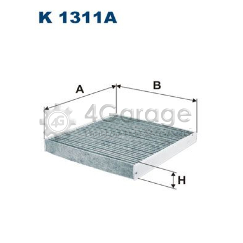 FILTRON K1311A Фильтр воздух во внутренном пространстве