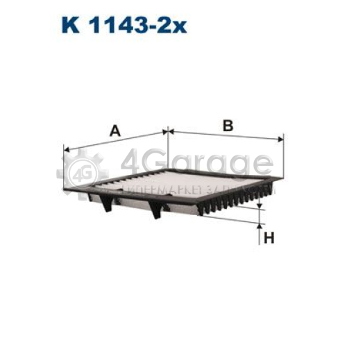 FILTRON K11432x Фильтр воздух во внутренном пространстве