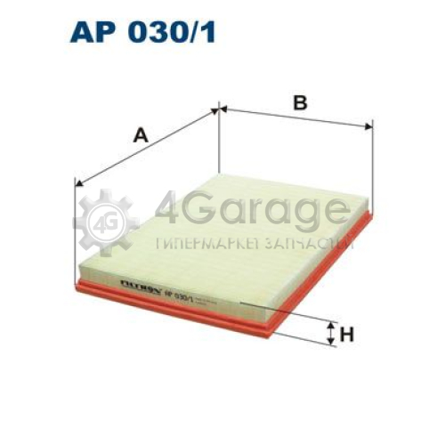 FILTRON AP0301 Воздушный фильтр