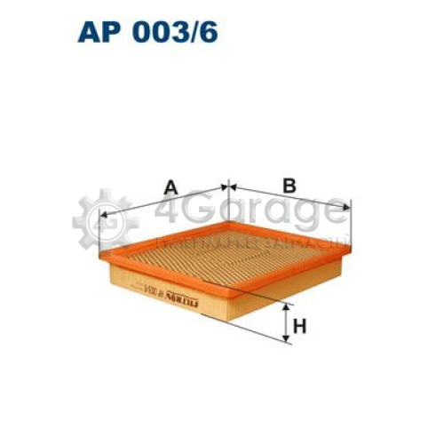 FILTRON AP0036 Воздушный фильтр