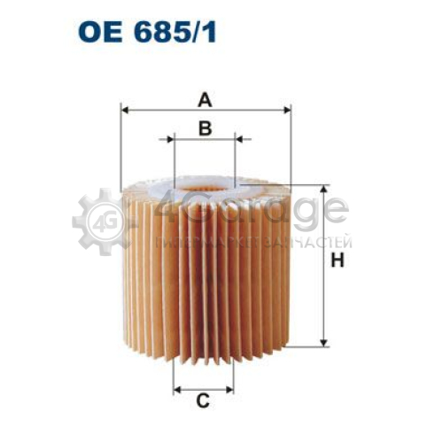 FILTRON OE6851 Масляный фильтр