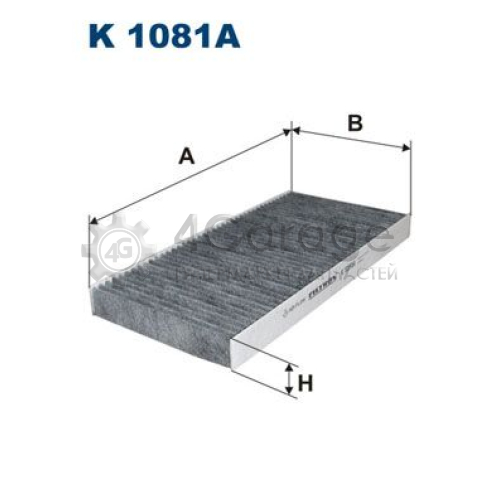 FILTRON K1081A Фильтр воздух во внутренном пространстве