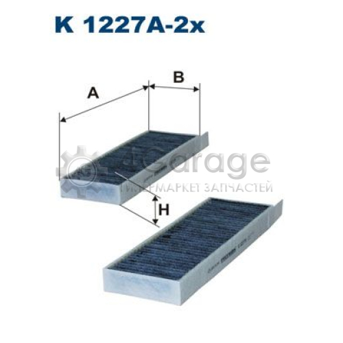 FILTRON K1227A2x Фильтр воздух во внутренном пространстве