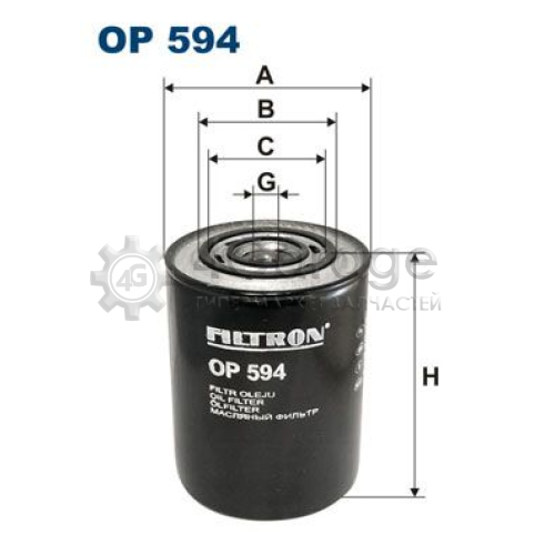 FILTRON OP594 Масляный фильтр