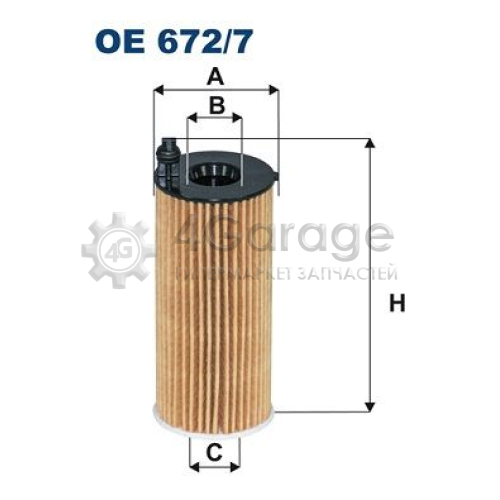 Масляный фильтр FILTRON OE6727A в Ростове-на-Дону