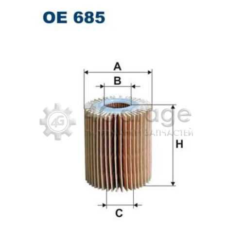 FILTRON OE685 Масляный фильтр