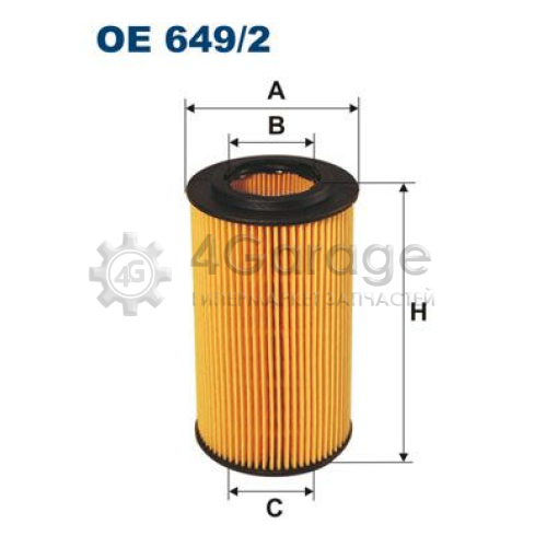 Масляный фильтр FILTRON OE6492 в Ростове-на-Дону