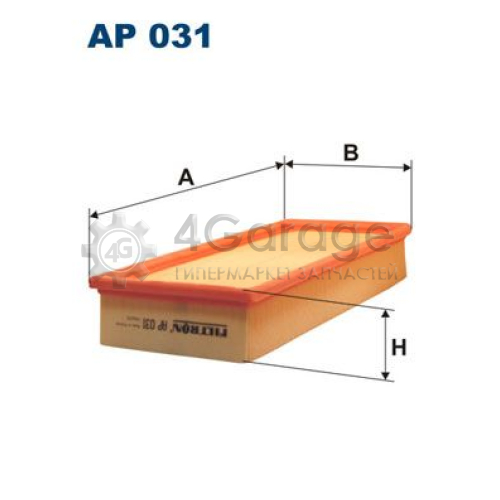 FILTRON AP031 Воздушный фильтр