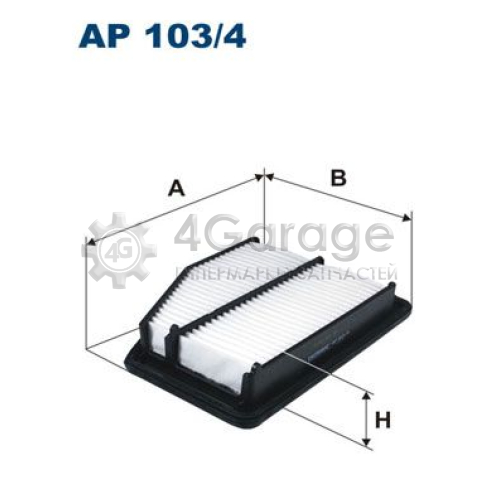 Воздушный фильтр FILTRON AP1034 в Ростове-на-Дону