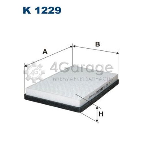 FILTRON K1229 Фильтр воздух во внутренном пространстве