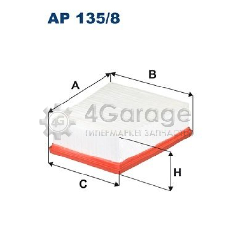 FILTRON AP1358 Воздушный фильтр