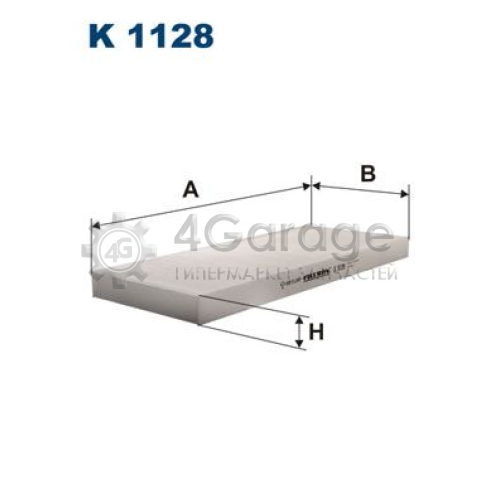 FILTRON K1128 Фильтр воздух во внутренном пространстве