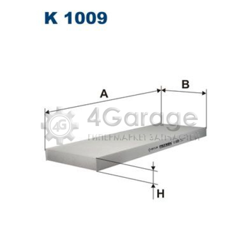 FILTRON K1009 Фильтр воздух во внутренном пространстве