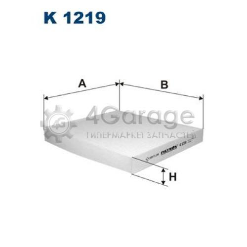 FILTRON K1219 Фильтр воздух во внутренном пространстве