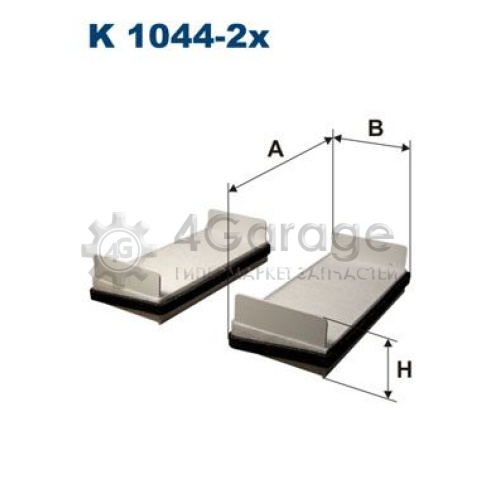 FILTRON K10442x Фильтр воздух во внутренном пространстве