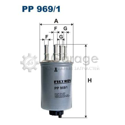 FILTRON PP9691 Топливный фильтр