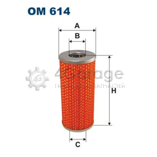 FILTRON OM614 Масляный фильтр