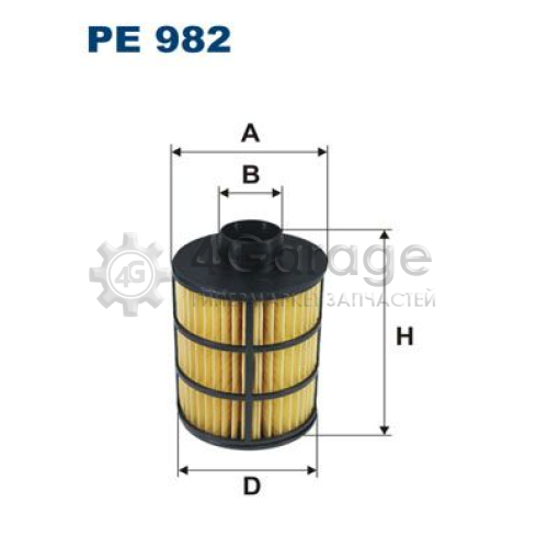 FILTRON PE982 Топливный фильтр